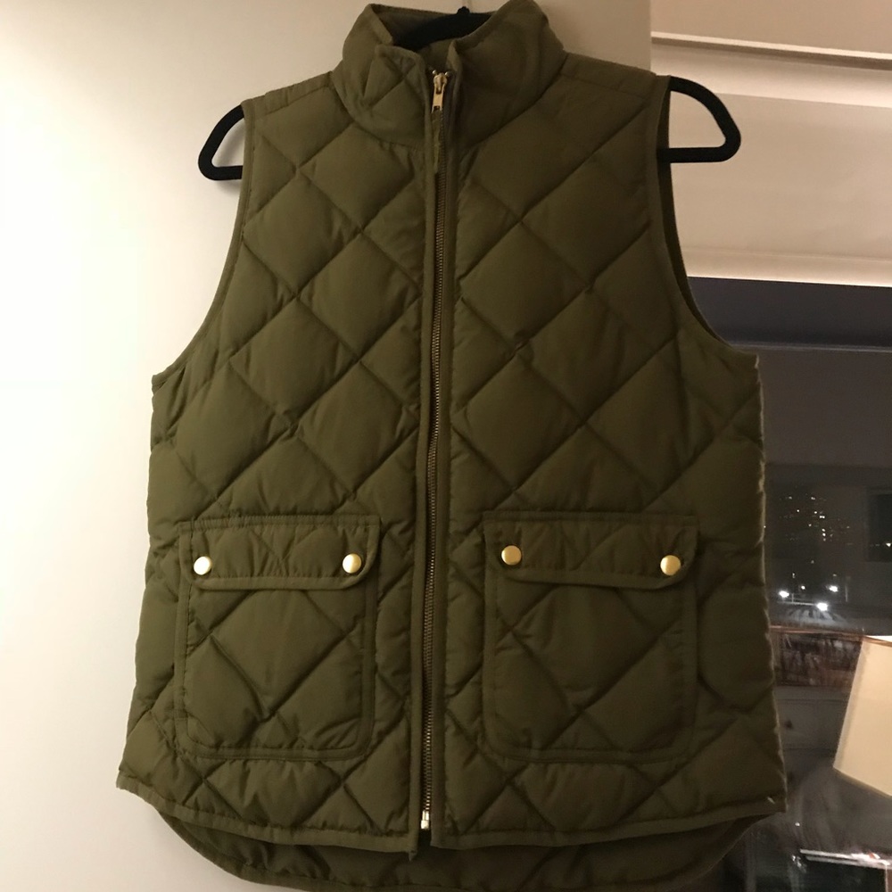Jcrew puffer vest